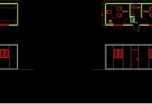 14 bản vẽ container văn phòng file dwg | container office CAD (12MB)