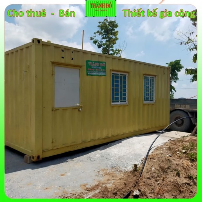 Container Văn Phòng 20 feet - Bán - Cho Thuê - Thi Công