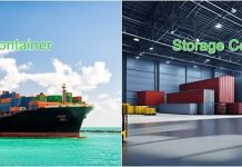 Phân biệt Container Khô Và Container Kho tránh nhầm lẫn