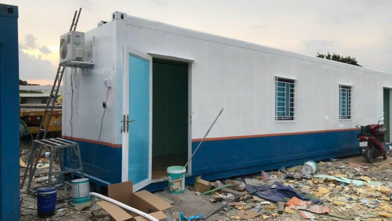 container rỗng cải tạo thành nhà ở